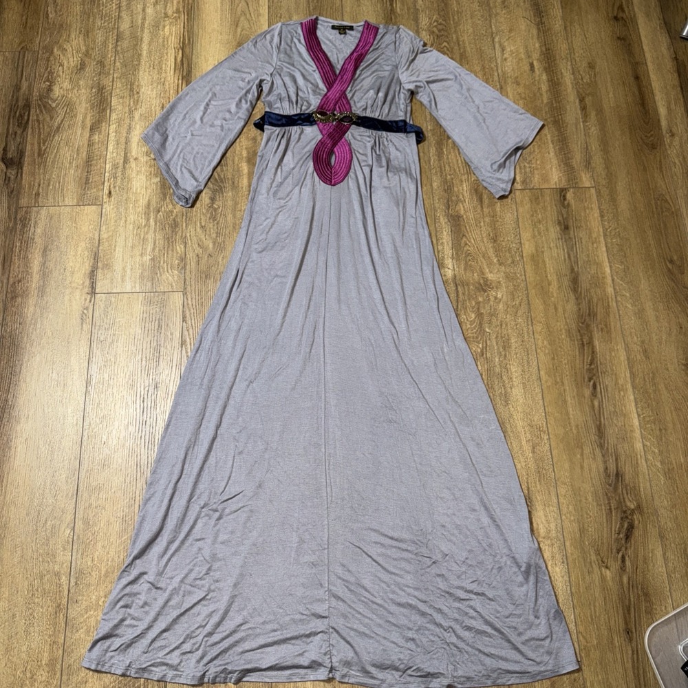 Love & Love Women's Gray‎ Maxi Dress